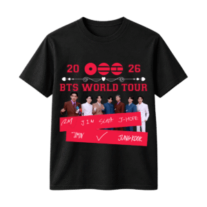 Polera BTS WORLD TOUR 2026 1 Polera BTS WORLD TOUR 2026 1