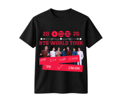 Polera BTS WORLD TOUR 2026 1 Polera BTS WORLD TOUR 2026 1