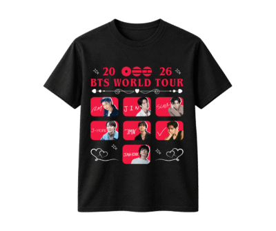 Polera BTS WORLD TOUR 2026 2 Polera BTS WORLD TOUR 2026 2